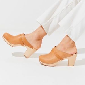 Swedish hasbeen classic slip on high heel